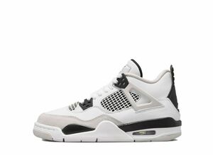 Nike GS Air Jordan 4 "Military Black" 22.5cm 408452-111