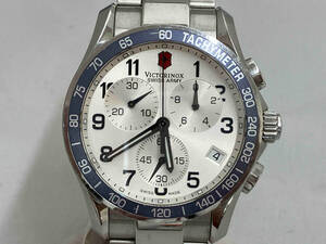 VICTORINOX ビクトリノックス V.251121 風防キズ有り クロノグラフの針がずれています クォーツ 腕時計