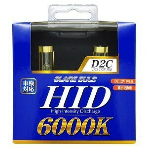 ブレイス 純正交換用HIDバーナー D2C 6000K【BE-320】