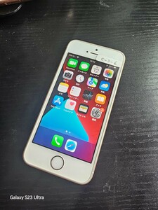 【1スタ】美品　Apple iPhoneSE 1st SIMフリー ゴールド 128GB 中国版　