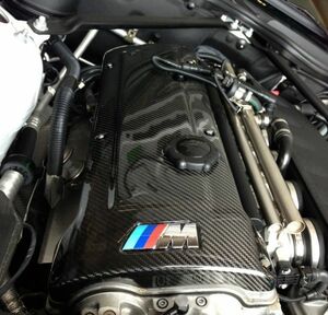 人気●BMW E46M3 E40Z4M専用本物カーボンエンジンカバー シルキーシックス S54/綾織カーボン/在庫残りわずか