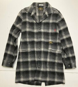 128B WTAPS ダブルタップス 11AW Doctor ウール ネルシャツ【中古】