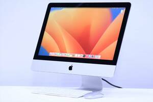 【1円～】高精細IPSディスプレイ！薄型スタイリッシュデスクトップPC！iMac i5-7360U RAM8G 1TB 21.5FHD OS 13 Ventura