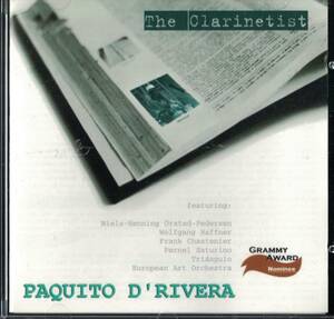[クラリネットCD] Paquito d’Rivera - The Clarinetist　パキート・デ・リベラ ザ・クラリネッティスト