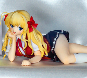 硫黄泉 FORTUNE ARTERIAL 1/7 千堂瑛里華 ガレージキット ガレキ レジン WHF ホビコン WF ワンフェス トレフェス キャラフェス 制服 zenko