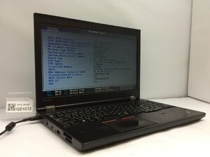 ジャンク/ LENOVO 20J8S03U00 ThinkPad L570 Intel Core i5-7200U メモリ8.19GB HDD500.1GB 【G21072】