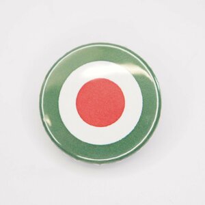 Button badge 25mm MOD Target 缶バッジ ターゲットマーク Vespa Lambretta ベスパ ランブレッタ 50S 100 ET3 GTR RALLY PX200E 160GS