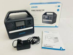 (26073)□Anker アンカー 521 ポータブルパワーステーション A1720512 256Wh[ポータブル電源/Portable Power Station]中古品