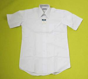 1534-160　スクールシャツ　半袖Yシャツ　学生シャツ　白　160㎝　OGO　わけあり　新古品　長期保管品　