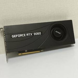 ☆☆1円スタート☆☆送料無料☆☆　ZOTAC GeForce RTX 3060 12GB GDDR6 ZT-A30600A-10B グラフィックボード