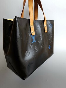 美品　LOUIS VUITTON　ルイヴィトン　ヴェルニ　モノグラム　リードpm　ハンドバッグ　黒