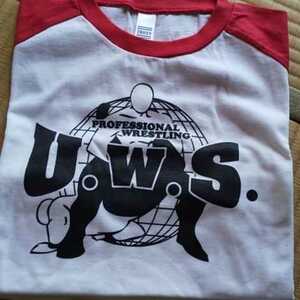 幻のプロレス団体UWS Tシャツ 激レア在庫僅か