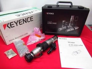 KEYENCE キーエンス VH-Z500R 高解像度ズームレンズ 1回使用 収納ケース付き 管理6J0425A-I4