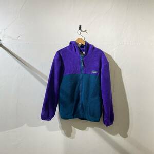 vintage us LLBean fleece jacket USA製 アメリカ古着 ビンテージ エルエルビーン フリース フリースパーカー ジャケット 90s 80s