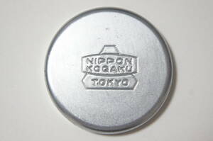 [43mm / ねじ込み式] NIPPON KOGAKU / 日本光学 / ニコン 純正メタルフードキャップ 希少なシルバー [F3035]