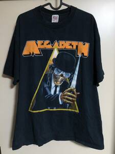 megadeth メガデス Tシャツ 時計じかけのオレンジ　2001 バンドTシャツ XL ヴィンテージ ビンテージ メタリカ Metallica メタル metal