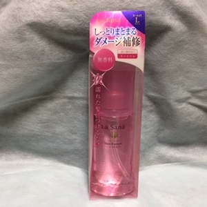 ◆送料０円◆La Sana ラ サーナ　海藻ヘア エッセンス　L　無香料　１２０ｍL