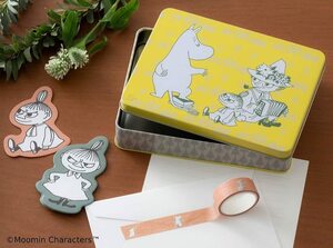 ★【マスキングテープ＆メモ入り MOOMIN（ムーミン）缶BOXセット】ESSE (エッセ)2023年7月号付録★送料350円★