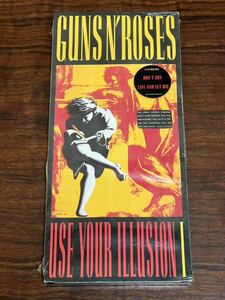 ガンズアンドローゼス　ユーズユアイリュージョンⅠ US ロングボックスCD シールド！Guns N Roses Use Your Illusion I- Long Box US CD 