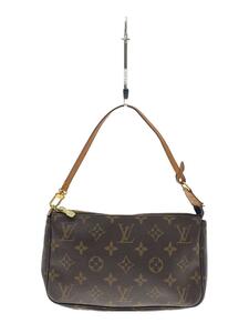 LOUIS VUITTON◆1)ポシェット・アクセソワール_モノグラム・キャンバス_BRW/PVC/BRW