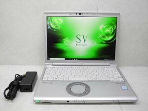 ☆1円☆第8世代☆CF-SV7RDAVS☆累積8800☆高解像度☆Core i5 1.70GHz/8GB/SSD256GB/Sマルチ/無線/Bluetooth/カメラ/Office/DtoD領域☆