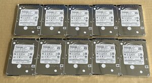 TOSHIBA MQ01ACF050×10個セット 500GB 2.5 インチ SATA HDD500GB使用時間235H～902H★F518