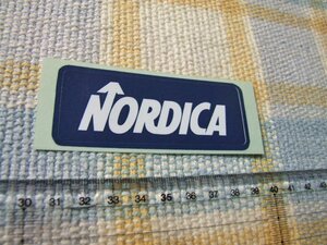 NORDICA ノルディカ/スキー/ステッカー/シール/B ※ヤフーショッピングストア/レア物商会・健美堂でも大量出品中!