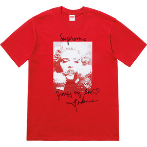 即決 supreme madonna tee red M