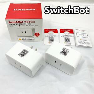 SwitchBot プラグミニ 2個セット Apple HomeKit Amazon 電源確認済み (C1203)