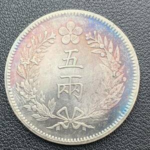 銀貨　古銭　朝鮮　開国501年　記念　五両　記念幣　大朝鮮　雙龍紋　大型　コイン　硬貨　貿易銀