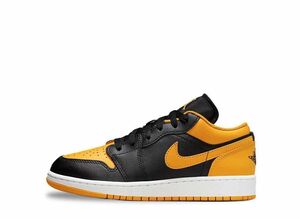 Nike GS Air Jordan 1 Low "Yellow Ocher" 23cm 553560-072