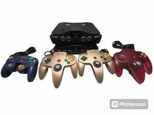 Nintendo64本体　コントローラー　ゲームキューブコントローラーまとめ売り　希少色あり　動作未確認