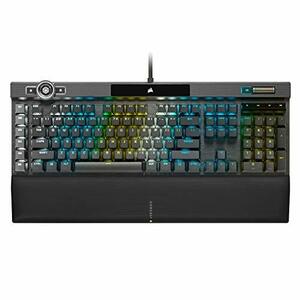 【中古】Corsair K100 RGBメカニカルゲームキーボード ? チェリーMXスピードRGBシルバーキースイッチ ? AXONハイパープロセシングテクノロ