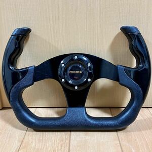 steeringwheel D型 ステアリングホイール ハンドル φ320 ブラック 走り屋 ワイスピ レーシング JDM DRIFT カスタム RS ロードスター