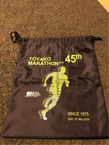 【新品・未使用】2019年 洞爺湖マラソン 参加者限定 シューズバックにも使える袋