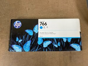 ◇送料無料◇[未使用]HP 純正 DesignJet XL 3600 MFPシリーズ用 インクカートリッジ HP 766 シアン 300ml P2V89A 使用期限2023.03/04