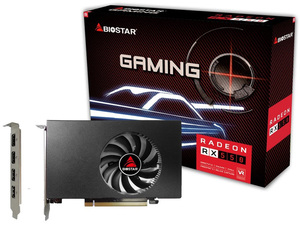 新品未開封 BIOSTAR Radeon RX550 4GB VR ゲーミングPCグラフィックボード HDMI4 