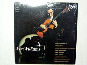 ジョン・ウィリアムス アルハンブラ宮殿の思い出　LP クラシックギター