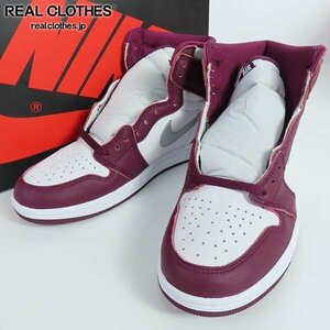 NIKE/ナイキ AIR JORDAN 1 RETRO HIGH OG BORDEAUX エアジョーダン1 555088-611 /28 /080