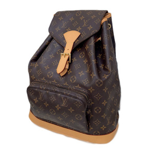 ヴィトン モンスリGM LOUIS VUITTON ルイヴィトン バックパック バッグ M51135 モノグラム レザー 中古