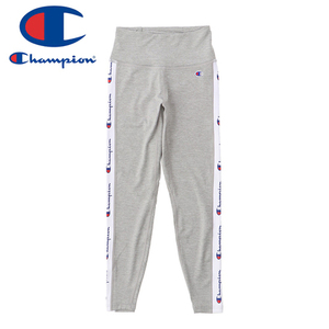 CHAMPION チャンピオン L サイズ LONG TIGHTS ロングタイツ CW-SS213U オックスフォードグレー [管理:1400000853]