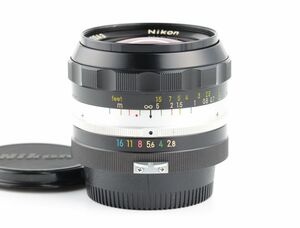 06607cmrk Nikon NIKKOR-N・C Auto 24mm F2.8 非Ai 単焦点 広角レンズ Fマウント