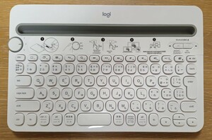 Logicool K480 ホワイト Bluetooth ワイヤレスキーボード ロジクール 