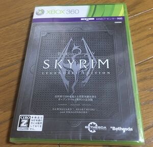 【新品 未開封】　XBOX360 スカイリム レジェンダリー エディション DLC全部入り Skyrim Legendary Edition