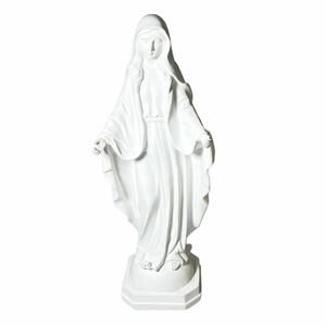 聖母マリア 聖母マリア祝福された母の彫刻 聖母マリアのカトリック像 高さ約30cm