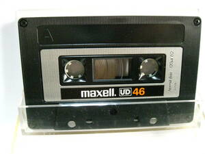 使用済み　中古　　カセットテープ　 日立Maxell　UD　 Type1　ノーマル　46分　1本　爪あり　No250