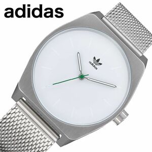 adidas アディダス PROCESS_M1 Watch アナログ シルバー/ホワイト 腕時計