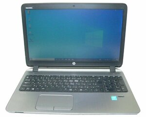 Windows10 HP ProBook 450 G2 Core i3-5010U 2.1GHz メモリ 16GB HDD 320GB(SATA) マルチ 15.6インチ Webカメラ WPS Office2付き