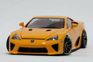 1/24 タミヤ LFA オレンジ BBS RI-D 完成品