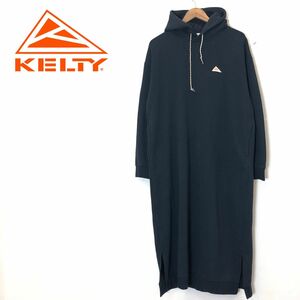 M2602-F-N◆ kelty ケルティ フリークスストア別注 パーカーワンピース フーディ スウェット ◆ sizeF コットン ポリ 古着 レディース 春